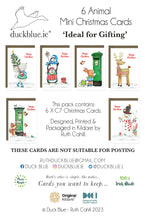 Load image into Gallery viewer, 6 Animal MINI CARDS