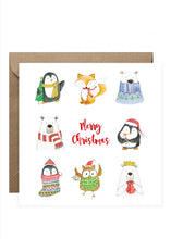 Load image into Gallery viewer, 5 Pack Christmas Cards - Square