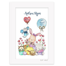 Load image into Gallery viewer, Animals in Bucket Print