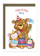 Load image into Gallery viewer, Bear Birthday Party