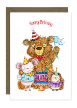 Load image into Gallery viewer, Bear Birthday Party