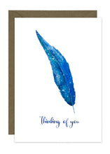 Load image into Gallery viewer, Blue Feather