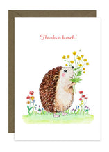 Load image into Gallery viewer, Hedgehog with Flowers