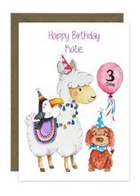 Load image into Gallery viewer, Llama Birthday Party