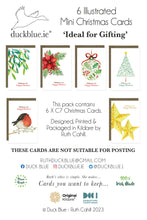 Load image into Gallery viewer, 6 Illustrated MINI CARDS