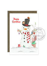 Load image into Gallery viewer, 6 Animal MINI CARDS