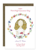 Load image into Gallery viewer, Girl with Floral Wreath