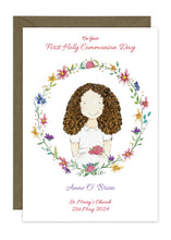 Load image into Gallery viewer, Girl with Floral Wreath