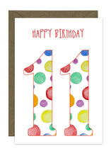Load image into Gallery viewer, Numbered Birthday 1-12