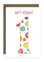 Load image into Gallery viewer, Numbered Birthday 1-12