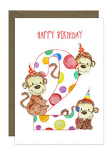 Load image into Gallery viewer, Monkey Birthday 1-6