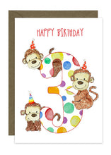 Load image into Gallery viewer, Monkey Birthday 1-6