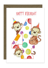 Load image into Gallery viewer, Monkey Birthday 1-6
