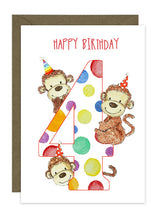 Load image into Gallery viewer, Monkey Birthday 1-6