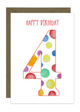 Load image into Gallery viewer, Numbered Birthday 1-12
