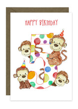 Load image into Gallery viewer, Monkey Birthday 1-6