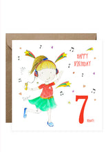 Load image into Gallery viewer, Girl Dancing Birthday