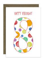 Load image into Gallery viewer, Numbered Birthday 1-12