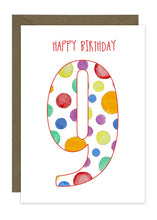 Load image into Gallery viewer, Numbered Birthday 1-12