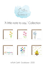 Load image into Gallery viewer, Little Note - English or Irish