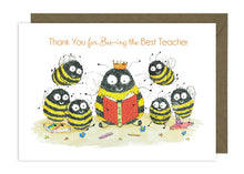 Load image into Gallery viewer, Bees Reading Class Card
