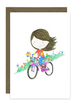 Load image into Gallery viewer, Girl on Bike