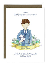 Load image into Gallery viewer, Communion Card - Sporty Boy