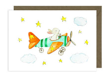 Load image into Gallery viewer, Rabbit in Plane