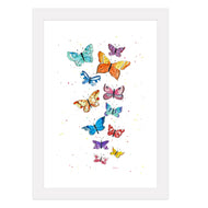 Butterflies Together Print