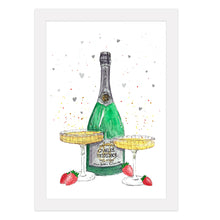 Load image into Gallery viewer, Champagne Saucer Print