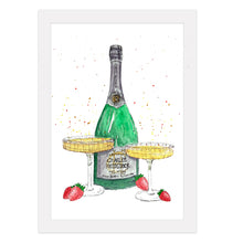 Load image into Gallery viewer, Champagne Saucer Print
