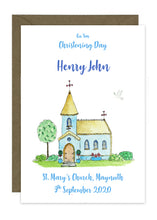 Load image into Gallery viewer, Christening Card - Personalised