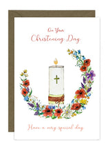 Load image into Gallery viewer, Christening Candle