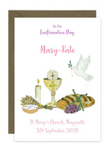 Load image into Gallery viewer, Confirmation Card - Personalised