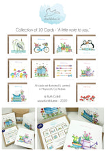 Load image into Gallery viewer, 10 Card 'A little note to say...' Box Collection Vol 1.
