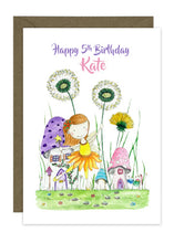 Load image into Gallery viewer, Fairy with Dandelions