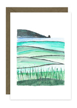 Load image into Gallery viewer, Green Fields with Sea