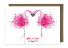 Load image into Gallery viewer, Flamingos in Love
