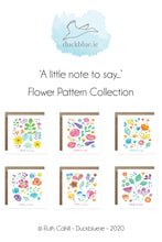 Load image into Gallery viewer, Flower Pattern - Little Note or Thank You