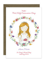 Load image into Gallery viewer, Girl with Floral Wreath