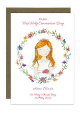Load image into Gallery viewer, Girl with Floral Wreath