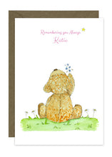 Load image into Gallery viewer, Remembering you Always Teddy - Personalised