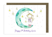 Load image into Gallery viewer, Girl on Moon