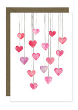 Load image into Gallery viewer, Hearts on String