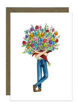 Load image into Gallery viewer, Man with Flowers