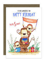 Load image into Gallery viewer, Monkeys Birthday