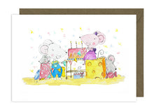 Load image into Gallery viewer, Mice Birthday Cake