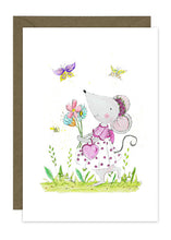 Load image into Gallery viewer, Mouse with Flower