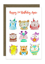 Load image into Gallery viewer, Owl Party