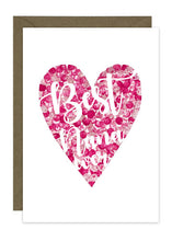 Load image into Gallery viewer, Best Mum Pink Heart
